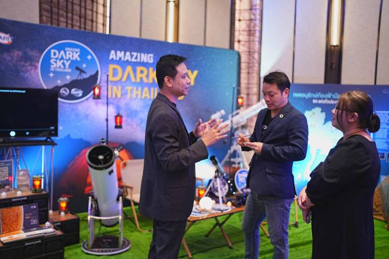 การร่วมมือกับท้องถิ่นส่งเสริมพื้นที่ฟ้ามืดสำหรับท่องเที่ยวทางดาราศาสตร์