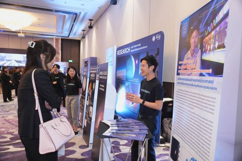 ตัวอย่างงานวิจัยด้านดาราศาสตร์ขึ้นแนวหน้าโดยนักวิจัยชาวไทย