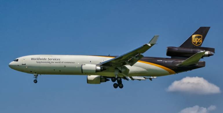 ภาพเครื่องบินแบบ MD-11(F) ถ่ายโดย Colin Brown