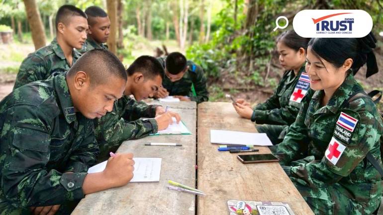 สรุปชายแดนไทย-กัมพูชา 17 ส.ค.68 ของบริจาคถึงแนวหน้า ทีมแพทย์เข้าเยียวยาจิตใจทหาร