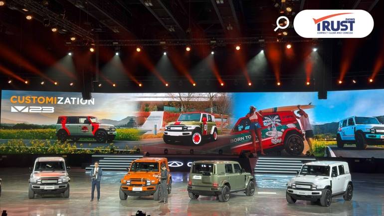 เชอรี ลุยเต็มสูบเน้นตลาดวัยรุ่น เปิดราคารถ SUV ไฟฟ้า V23 เริ่ม 689,900 บาท