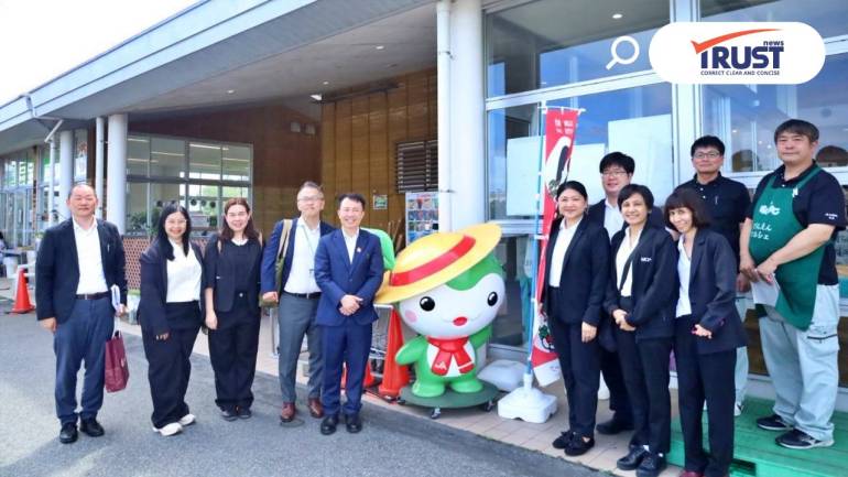 คณะทีมเกษตรไทย ไปกุนมะ ดูงานเกษตรอัจฉริยะและระบบสหกรณ์ ที่ JA Oura-Tatebayashi