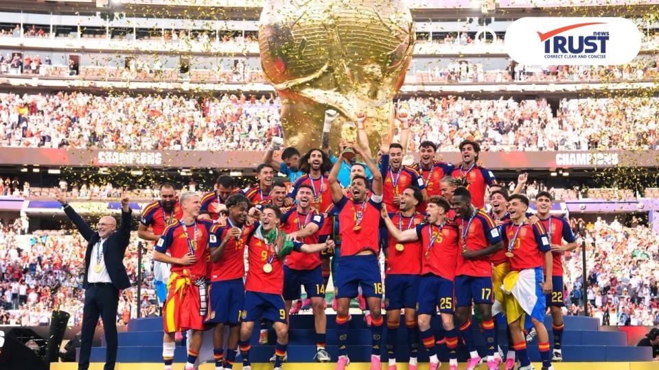 ทัพกระทิงดุ สเปน เฉือน อาร์เจนตินา 1-0 เถลิงแชมป์โลกสมัยที่ 2 ดับฝัน ‘เมสซี’