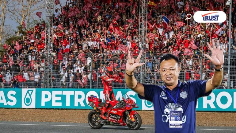ลุงเนวินขอบคุณนายกอิ๊งค์ ยังไม่ปิดโอกาสMotoGP