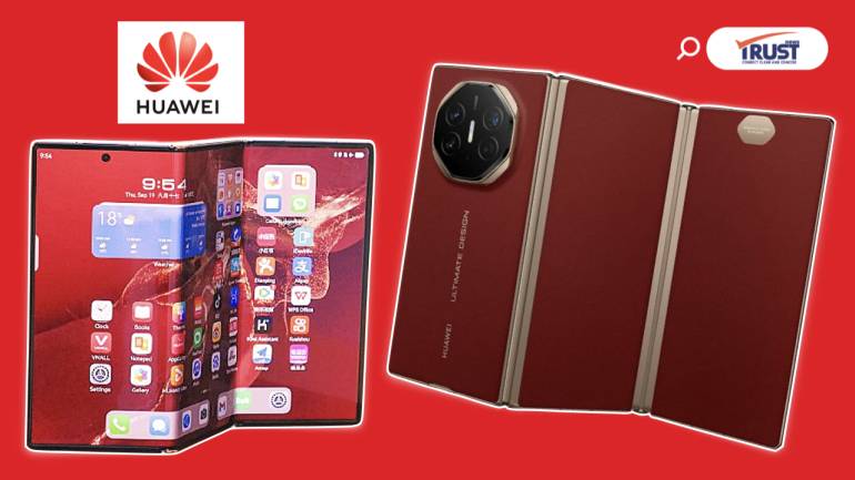 Huawei คืนสู่ตลาดโลก MateXเปิดตัวนอกจีน