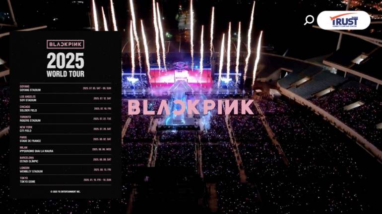 เปิดตารางWorldTour Blackpink2025