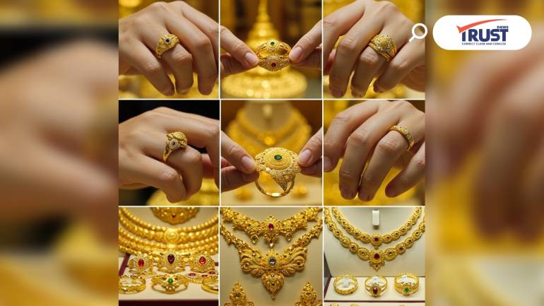 ราคาทองคำพุ่ง รูปพรรณขายทะลุ 49,000 บาท