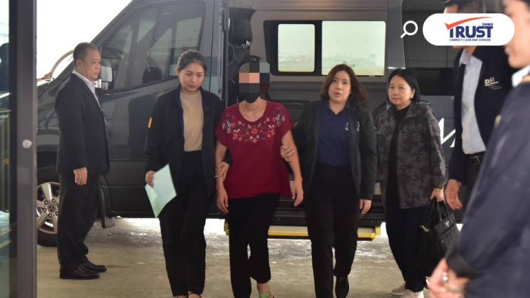 หนี ตปท. เกือบปีแต่ไม่รอด รวบ “กชพร” โบรกเกอร์สาวคดีหมอบุญ