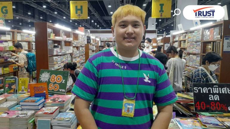 “กันต์” เด็กเจนใหม่สานต่อธุรกิจ เลี้ยงตัวเรียนจบในชื่อ “ร้านหนังสือก้าวบรรทัด”
