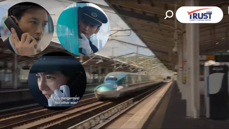 โทโฮคุ ชินคันเซ็น E5 ฮายาบุสะ 60 ตัวจริง จากหนังดัง "Bullet Train Explosion"  