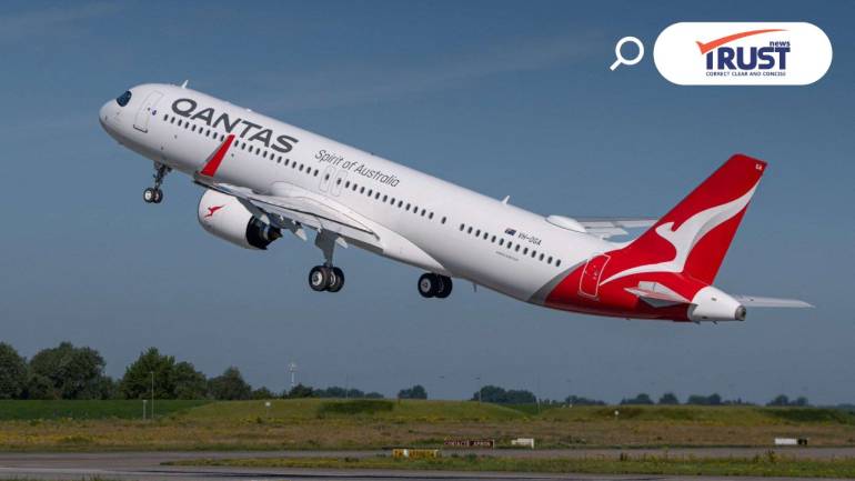 แควนตัส รับมอบเครื่องบิน A321XLR ให้บริการเป็นรายแรกในเอเชียแปซิฟิก