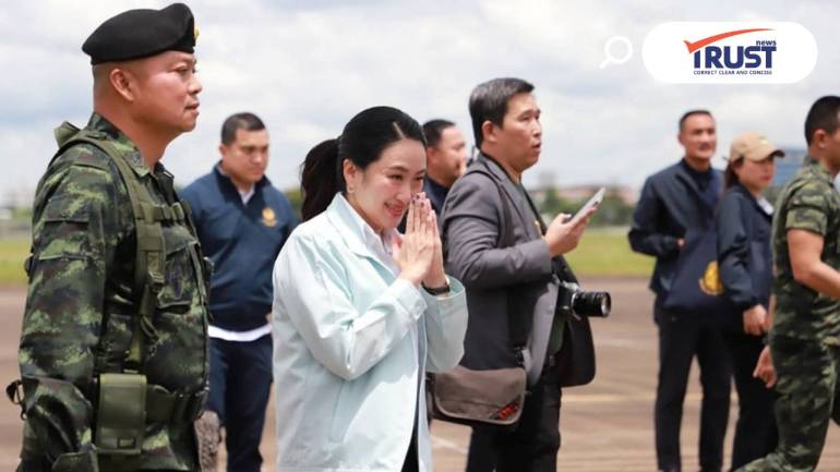 นายกฯ ลงพื้นที่ช่องบก เพื่อให้กำลังใจกำลังพล และติดตามสถานการณ์ชายแดน
