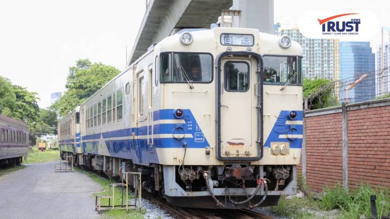 รฟท.ทดสอบขบวนรถ KIHA 40 และ 48 ลงรางครั้งแรก ก่อนเปิดให้บริการปี 68