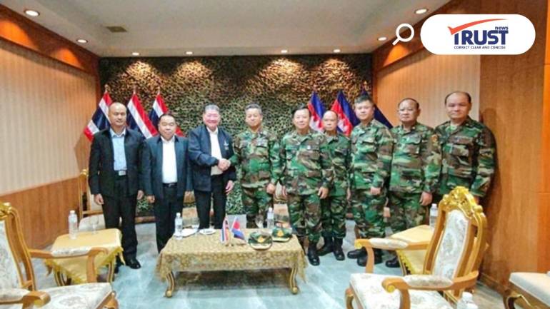 กลาโหมไทย–กัมพูชา หารือกันที่สระแก้ว ยืนยันใช้กลไกทวิภาคีแก้ปัญหา 2 ประเทศ