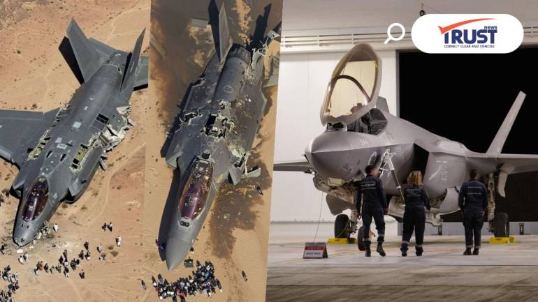 AI พาปวดหัวภาพอิหร่านยิง F-35 อิสราเอลตกไม่ใช่ของจริง ยังไม่มีหลักฐานยืนยัน