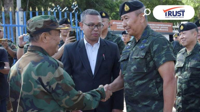 ผบ.ทบ.ไทย-กัมพูชา บรรลุข้อตกลงถอนกำลังจากชายแดนช่องบก ลุยใช้ JBC แก้ปัญหา