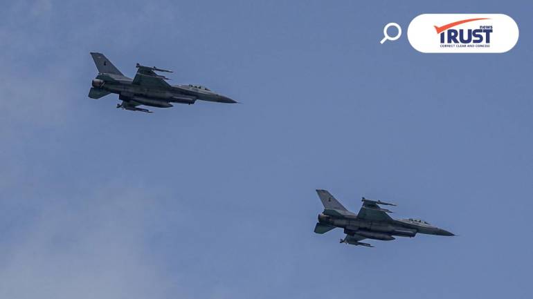 ทอ.ส่ง เอฟ-16 ตาคลี ขึ้นสกัด  YAK-130 เมียนมา บินประชิดชายแดนฝั่งตะวันตก