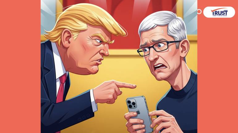 โดนัลด์ทรัมป์ ขู่ Apple ไม่ย้ายฐานผลิต เก็บภาษี25%