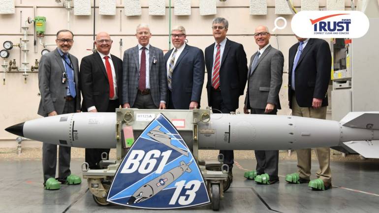 ระเบิดนิวเคลียร์ B61-13 รุ่นล่าสุดของสหรัฐฯ ประกอบเสร็จออกจากโรงงานแล้ว