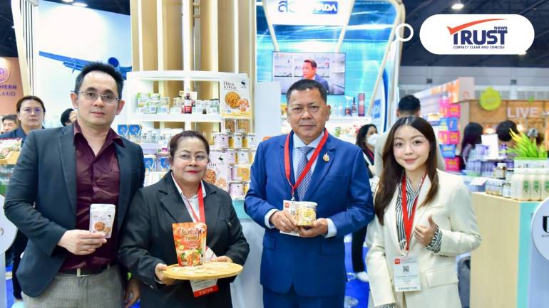 ปลัดเกษตรฯ เยี่ยมชมนวัตกรรมด้านอาหารที่บูธ ARDA ในงาน THAIFEX ANUGA ASIA 2025