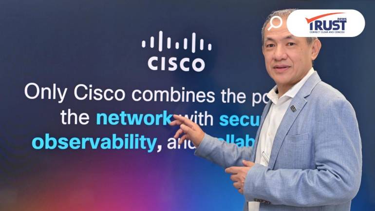ซิสโก้ แนะองค์กรไทยยกระดับโครงสร้างพื้นฐานดาต้าเซ็นเตอร์ รองรับการใช้ AI