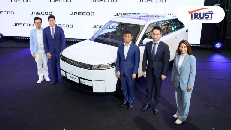 เปิดราคา JAECOO 5EV โอโมด้า แอนด์ เจคู่ ใจป้ำส่งโปรฯ เด็ดเริ่มที่ 549,000 บาท
