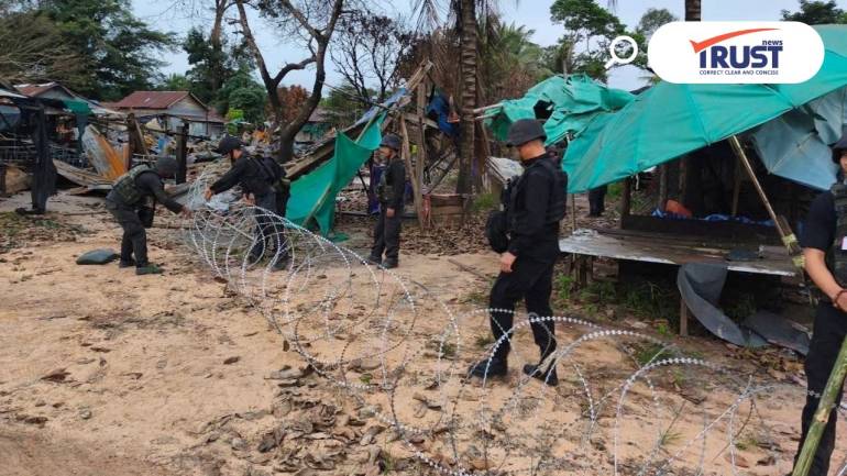 รัฐบาลร้อมหนุนกองทัพ ปกป้องอธิปไตยเต็มที่ จัดหารั้วลวดหนาม-เทคโนโลยีตรวจจับ