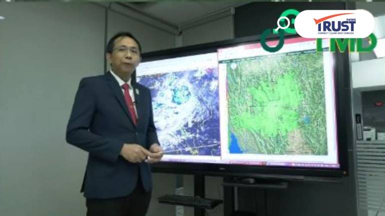 พายุวิภา กลายเป็นหย่อมความกดอากาศต่ำ เตือนภาคเหนือฝนตกหนักหลายพื้นที่ 