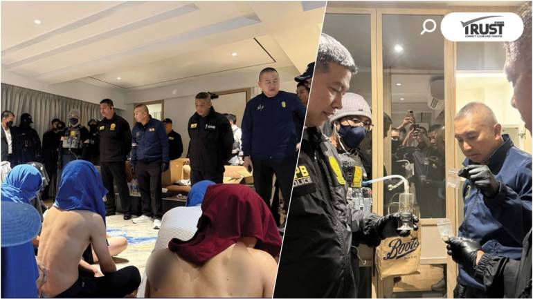 สวรรค์ล่ม ทลายปาร์ตี้เหมืองทอง เสพยา-มั่วสวาทกลุ่ม LGBTQ+