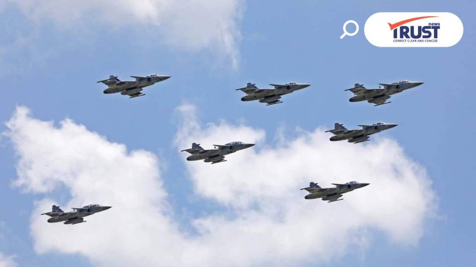 กองทัพอากาศ จัดงานฉลองครบรอบ 15 ปีการประจำการ Gripen C/D และ Saab 340 AEW/B