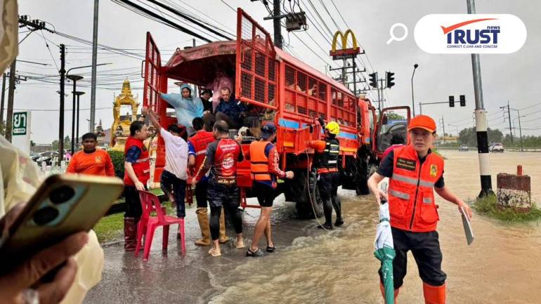 ปภ.รายงานสถานการณ์อุทกภัยรวม 27 จังหวัด กทม.น้ำทรงตัว ภาคกลางน้ำสูงขึ้น