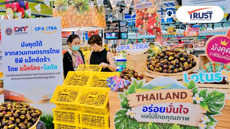 ซีพี แอกซ์ตร้า รับซื้อมังคุดจากเกษตรกรกระจายขาย 1 ล้าน กก.ผ่านแม็คโคร-โลตัส