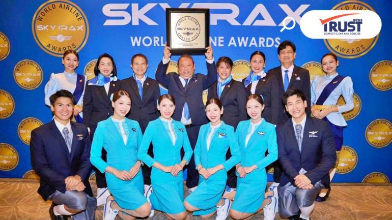 บางกอกแอร์เวย์ส คว้า สายการบินระดับภูมิภาคที่ดีที่สุดในโลกและเอเชีย 2026 จาก SKYTRAX