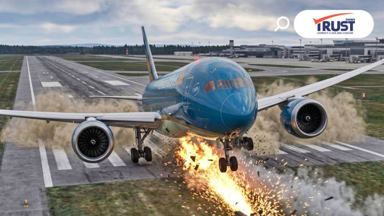 คืบหน้า 787-9 เวียดนามแอร์ไลน์ หางครูดพื้นที่มิวนิก พบเบรคที่ล้อหลักมีปัญหา