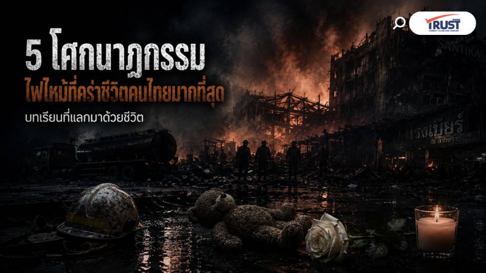 5 โศกนาฏกรรมไฟไหม้ ที่คร่าชีวิตคนไทยมากที่สุด บทเรียนที่แลกมาด้วยชีวิต 