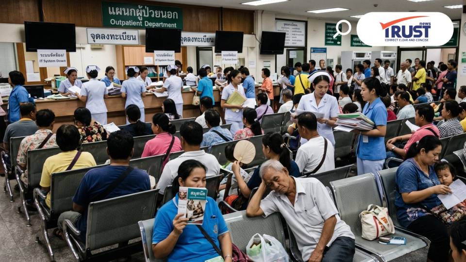 คลาวด์เซิร์ฟเวอร์ รพ.สังกัด กทม. 14 แห่งล่ม ฐานข้อมูลใช้ไม่ได้ กระทบบริการ