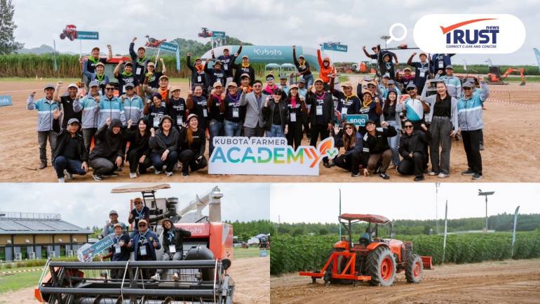 สยามคูโบต้า จัดค่าย KUBOTA FARMER ACADEMY 2026 เสริมสกิล 30 เกษตรกรรุ่นใหม่ 