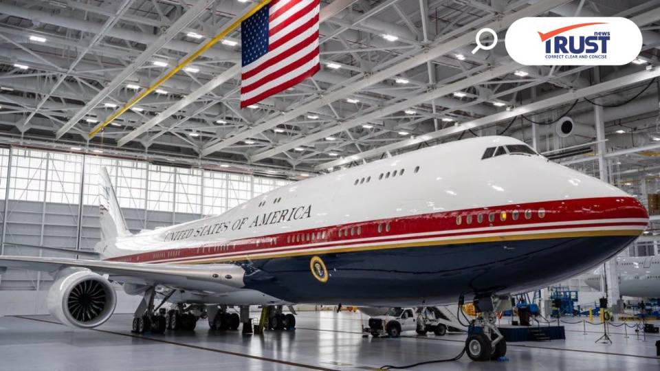 เผยโฉม VC-25B Bridge ‘ทำเนียบขาวลอยฟ้าขัดตาทัพ’ ของ ปธน.โดนัลด์ ทรัมป์