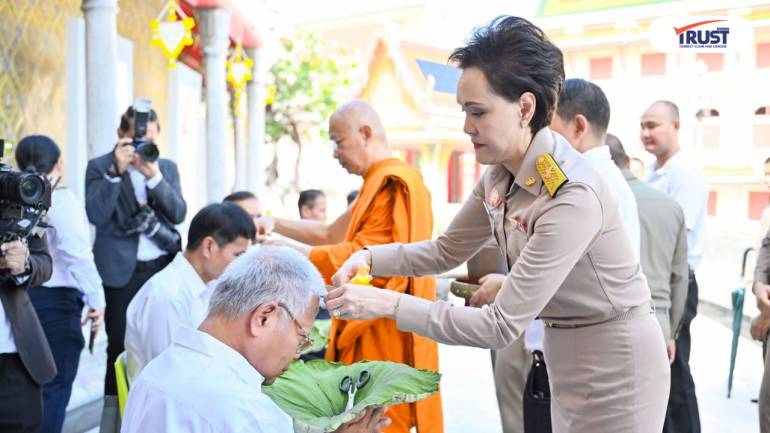 รัฐบาลจัดพิธีอุปสมบท 100 รูป ถวายกุศล ‘พระองค์ภา’