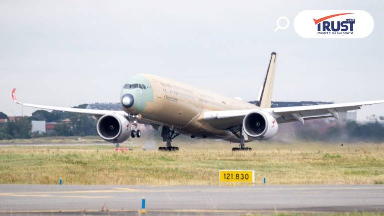 แอร์บัส  A350-1000ULR ลำแรกของแควนตัส ขึ้นบินทดสอบเที่ยวแรกที่ตูลูสสำเร็จ