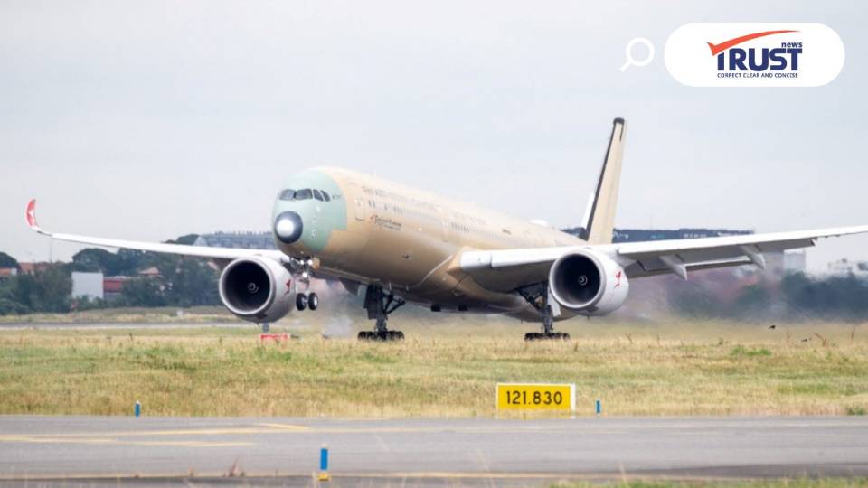 แอร์บัส  A350-1000ULR ลำแรกของแควนตัส ขึ้นบินทดสอบเที่ยวแรกที่ตูลูสสำเร็จ