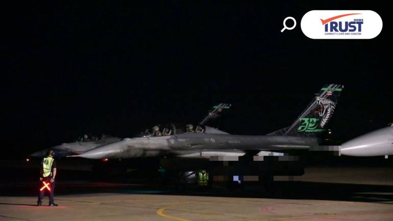 เอฟ-16 ทอ.ไทย เตรียมพร้อมปฏิบัติการ สกัดภัยคุกคามตลอด 7 วัน 24 ชั่วโมง