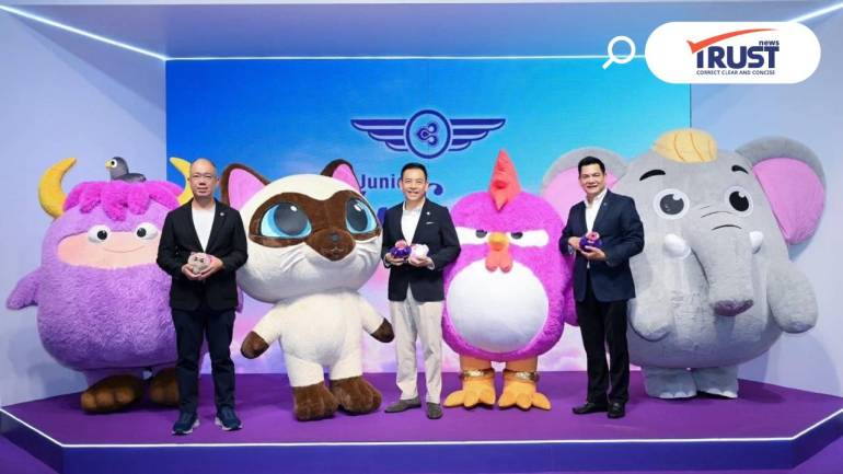 การบินไทย เปิดตัว 4 มาสคอต “Junior Sky Explorers” ในงานรักคุณเท่าฟ้า 69 