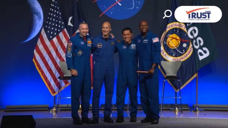 NASA เผยโฉม 4 ลูกเรือ Artemis III ลุยภารกิจ Double Docking สุดซับซ้อนในอวกาศ