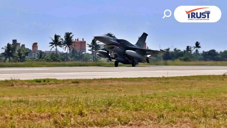 ไต้หวันรับมอบ F-16 Block 70 ใหม่ 2 ลำแรก เสริมเขี้ยวเล็บรับมือภัยคุกคามจีน