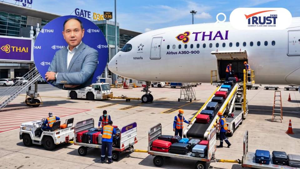 การบินไทย แจงกระเป๋า ผดส.ตกค้าง 26-27 ก.ย.ทั้ง 55 ไฟล์ท ถูกส่งเกือบครบแล้ว