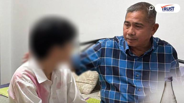บุกช่วยหนุ่ม นศ. ถูกแก๊งคอลฯหลอกเงิน บีบน้ำแดงราดตัวจัดฉากรีดเงินพ่อแม่ 