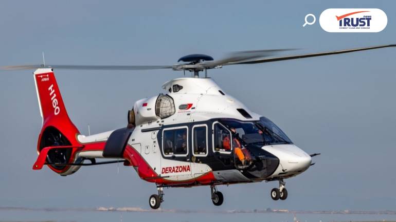เดอราโซนา เฮลิคอปเตอร์ นำ H160 อวดโฉมในงาน Singapore Airshow 2026