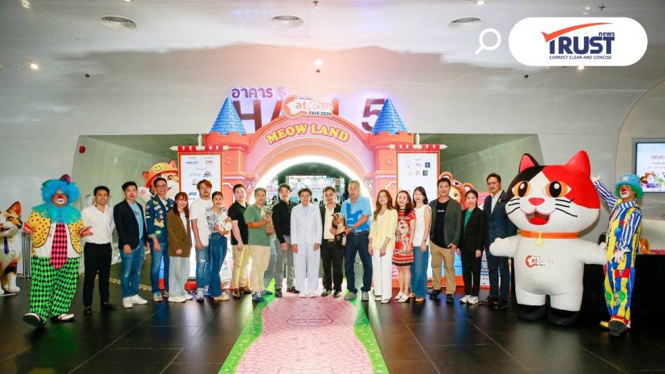 เริ่มแล้ว Thailand Cat Lovers Fair 2026 มหกรรมคนรักแมว 27-29 มี.ค.69 ที่อิมแพค