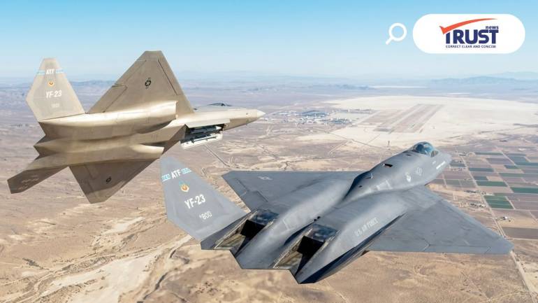 YF-23 Black Widow II ตำนานเครื่องบินขับไล่สเตลธ์ สเปกดี ที่ไม่ถูกเลือก